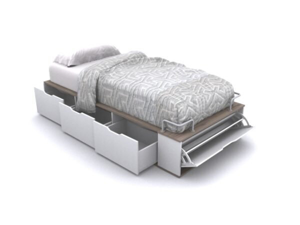 Cama Box Multifunción 90 Doble
