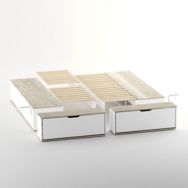 Cama Box Multifunción 200