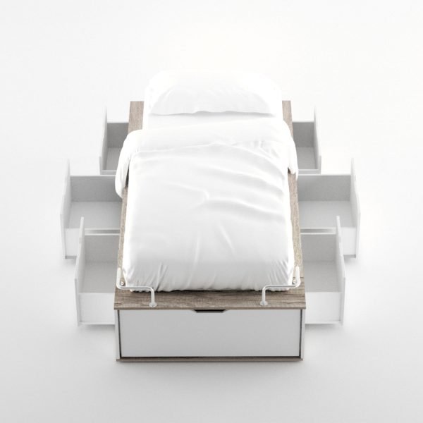 Cama Box Multifunción 90 Doble