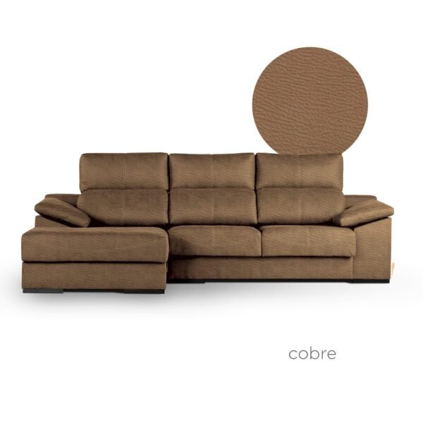 Sofá París 3 + chaise longue izquierdo