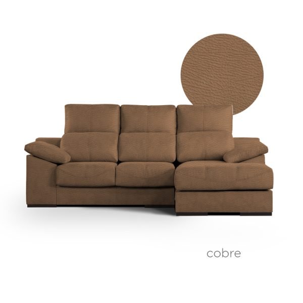 Sofá París 2 + chaise longue derecho