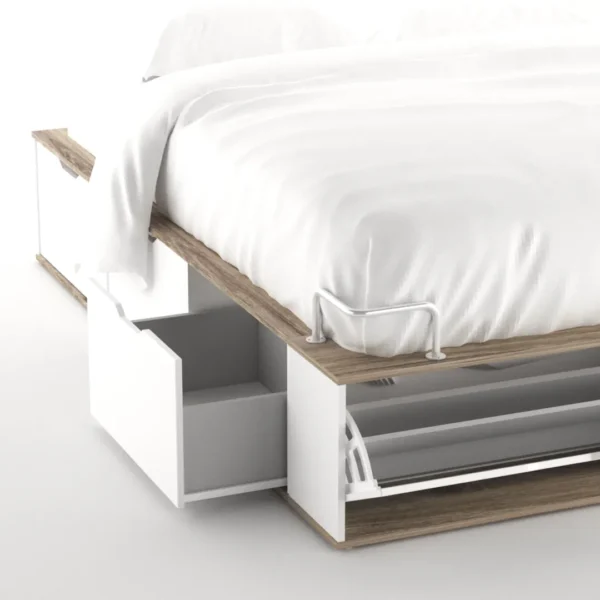 Cama Box Multifunción 160