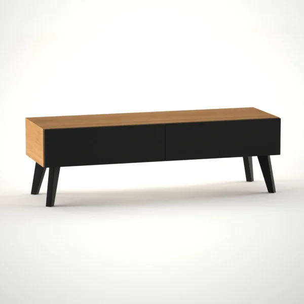 Módulo plano patas madera