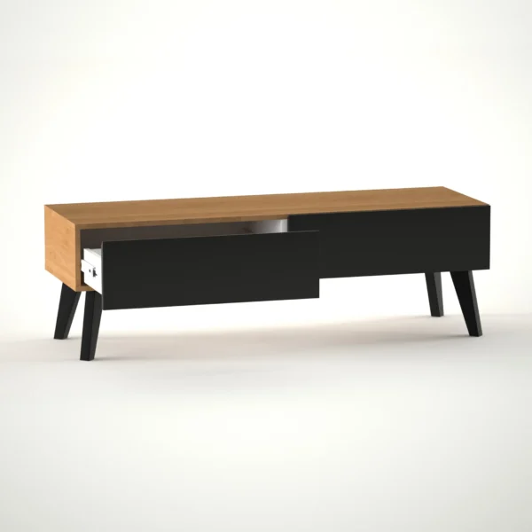 Módulo plano patas madera