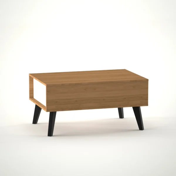 Mesa de salón patas madera