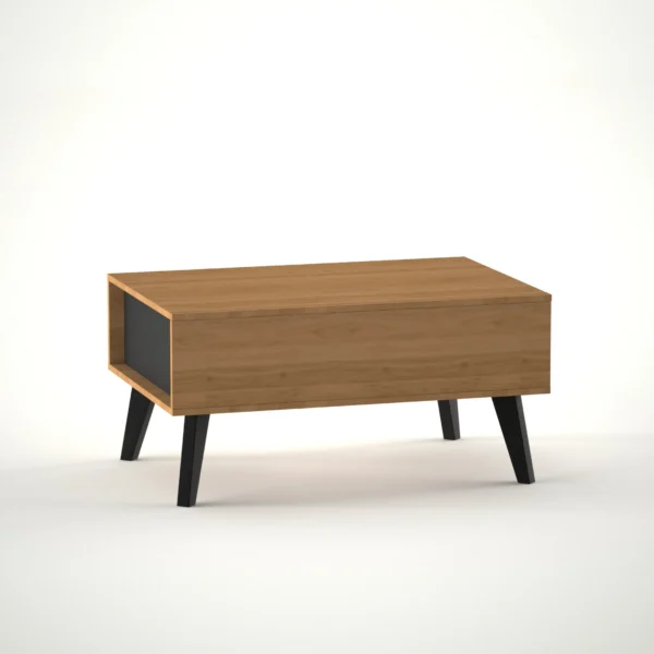 Mesa de salón patas madera