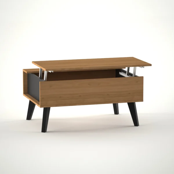 Mesa de salón patas madera