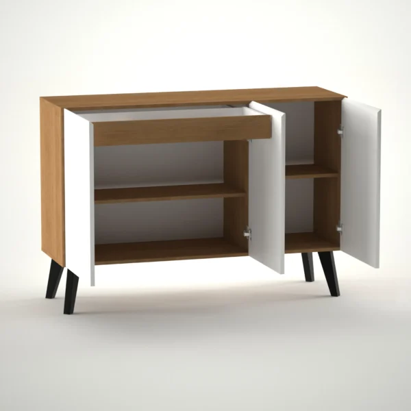 Módulo vajillero patas madera