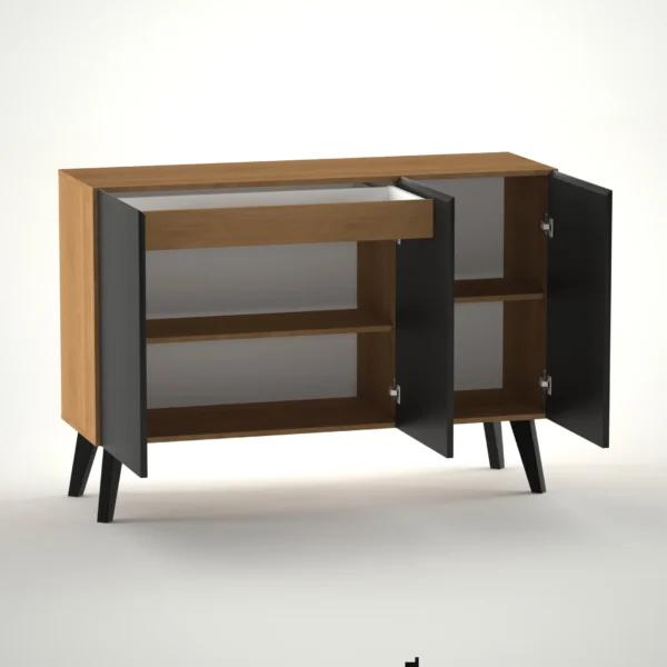 Módulo vajillero patas madera
