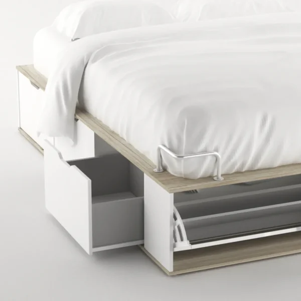 Cama Box Multifunción 160